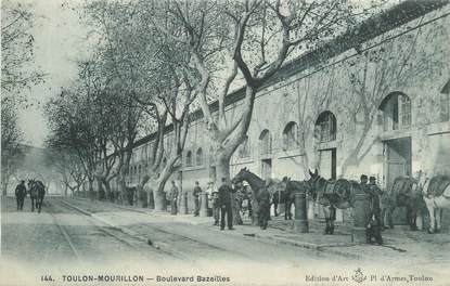 CPA FRANCE 83 " Toulon - Mourillon, Boulevard Bazelles'