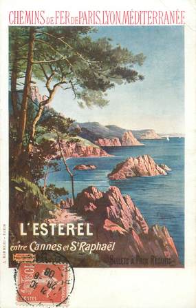 CPA FRANCE 83 " L'Esterel entre Cannes et St Raphaël, Vue"