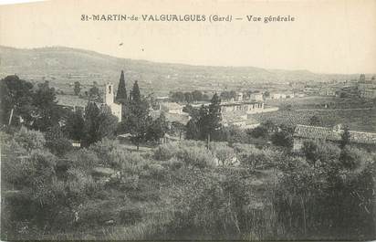 CPA FRANCE 30 " St Martin de Valgualgues, Vue générale"