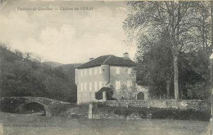 CPA FRANCE 30 " Environs de Génolhac, Château du Péras"