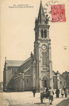 CPA FRANCE 61 " Alençon, Eglise St Pierre de Montsort"