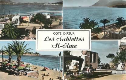 CPA FRANCE 83 " Les Sablettes, St Elme, Vues"