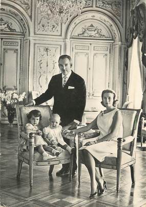 CPSM MONACO " La famille de Monaco"
