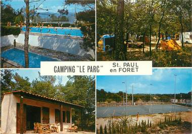 CPSM FRANCE 83 " St Paul en Forêt, Camping Le Parc"