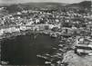 CPSM FRANCE 83 "St Tropez, Vue aérienne sur le port et la ville"