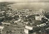 83 Var CPSM FRANCE 83 "St Tropez, Vue aérienne sur le port et la ville"