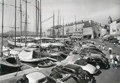 CPSM FRANCE 83 "St Tropez, Le port et les yachts"/ AUTO