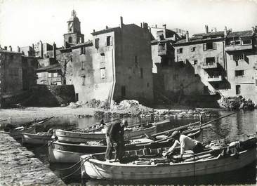 CPSM FRANCE 83 "St Tropez, Le port de pêche et le Quartier de la Pounche"