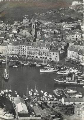 CPSM FRANCE 83 "St Tropez, Le port et l'église"