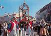 CPSM FRANCE 83 "St Tropez, La Bravade, Grande Procession du 17 mai"