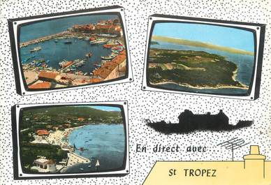 CPSM FRANCE 83 "St Tropez, Vues"