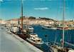 CPSM FRANCE 83 "St Tropez, Les quais dominés par la Citadelle"