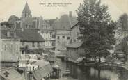 18 Cher / CPA FRANCE 18 "Vierzon, lavoirs et moulin de l'abbaye"