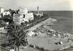 CPSM FRANCE 83 "St Raphaël, La plage et le Boulevard Félix Martin"