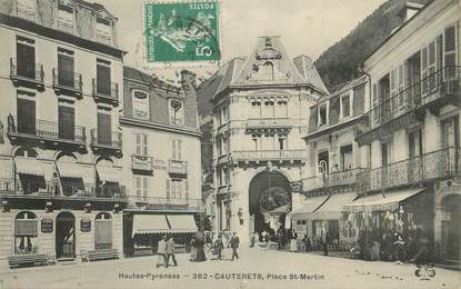 / CPA FRANCE 65 "Cauterets, place Saint Martin"