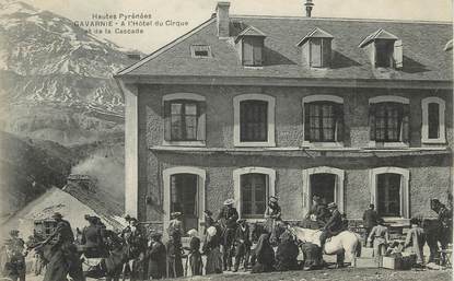 / CPA FRANCE 65 "Gavarnie, l'hôtel du cirque et de la cascade"