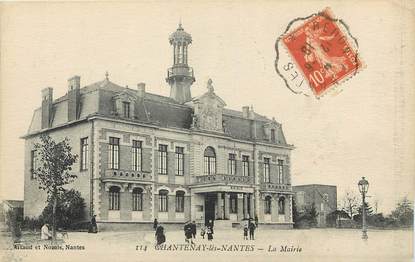 CPA FRANCE 44 "Chantenay lès Nantes, La Mairie"