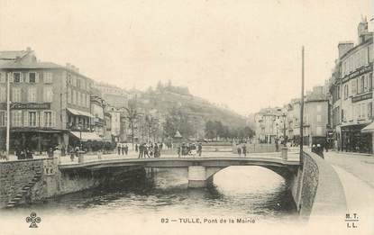 / CPA FRANCE 19 "Tulle, pont de la mairie"