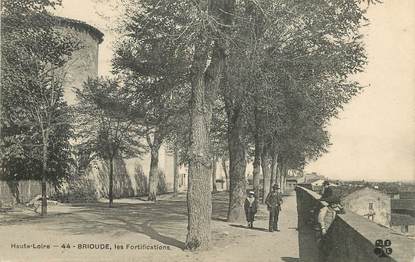 / CPA FRANCE 43 "Brioude, les fortifications"