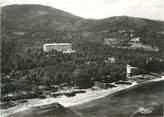 83 Var CPSM FRANCE 83 " Ste Maxime, Vue aérienne sur le Golf Hôtel et la Plage Beauvallon"