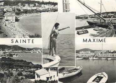 CPSM FRANCE 83 " Ste Maxime, Vues"