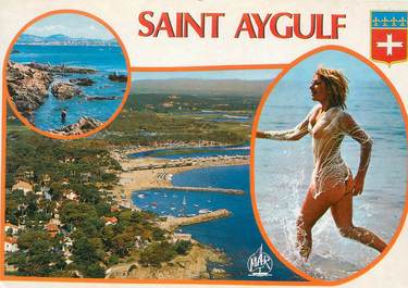 CPSM FRANCE 83 " St Aygulf, Vues" / NU