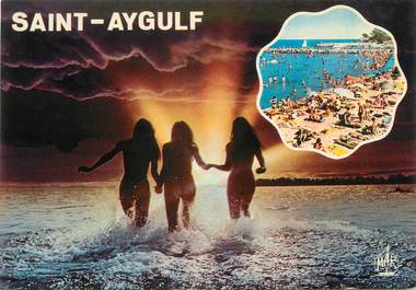 CPSM FRANCE 83 " St Aygulf, Vues" / NU