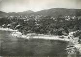 83 Var CPSM FRANCE 83 " St Aygulf, La plage, Vues aérienne des plages petits et grands Louvans"