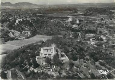 CPSM FRANCE 83 " Tourves, Vue aérienne sur Notre Dame de la Salette et le Château de Valbelle"