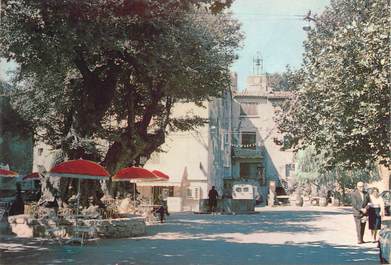 CPSM FRANCE 83 " Tourtour, La Place aux Ormeaux"