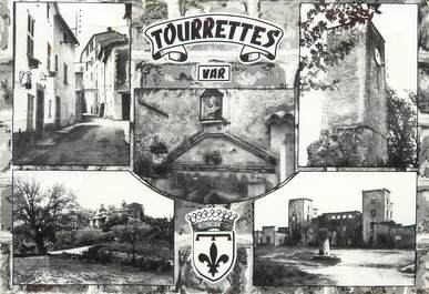 CPSM FRANCE 83 " Tourrettes, Vues"