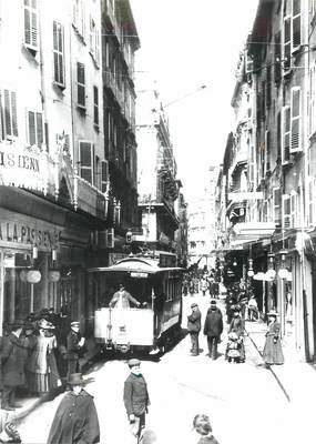 CPSM FRANCE 83 " Toulon, La Rue d'Alger"