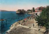 83 Var CPSM FRANCE 83 " Toulon, Le Mourillon, la Plage du Lido et le Fort St Louis"