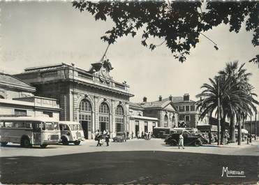 CPSM FRANCE 83 " Toulon, La gare"