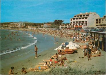 CPSM FRANCE 83 " Six Fours les Plages, Le Brusc sur Mer, La Plage du Cros"