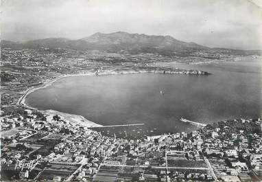 CPSM FRANCE 83 " Sanary sur Mer, Vue aérienne"