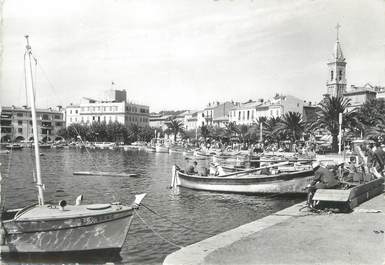 CPSM FRANCE 83 " Sanary sur Mer, Le port et la promenade"