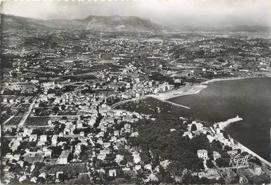 CPSM FRANCE 83 " Sanary sur Mer, Vue aérienne"