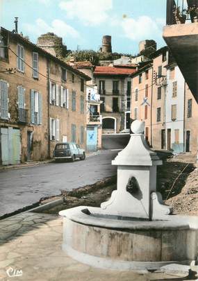 CPSM FRANCE 83 " Salernes, La fontaine"