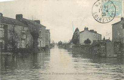 CPA FRANCE 44 " Trentemoult" / INONDATIONS DE FEVRIER 1904