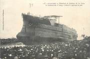 44 Loire Atlantique CPA FRANCE 44 " St Nazaire, Chantiers et ateliers de la Loire Le Cuirassé de 1er rang Liberté"