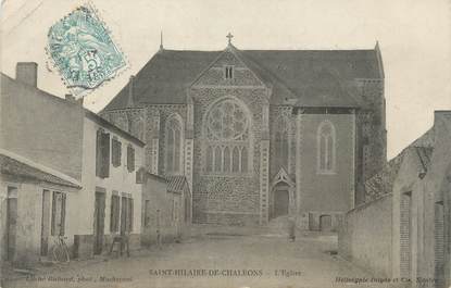 CPA FRANCE 44 " St Hilaire de Chaléons, L'église"