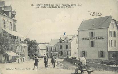 CPA FRANCE 44 " St Marc , Les hôtels et la Route de St Nazaire"