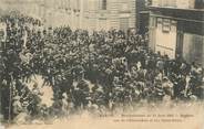 44 Loire Atlantique CPA FRANCE 44 " Nantes, Manifestations du 14 juin 1903, bagarre Rue de Châteaudun et Rue St Denis"