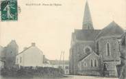 44 Loire Atlantique CPA FRANCE 44 " Malville, Place de l'Eglise"