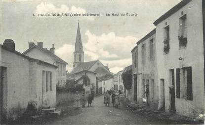 CPA FRANCE 44 " Haute Goulaine, Le haut du bourg"