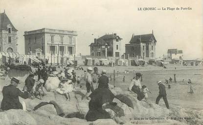 CPA FRANCE 44 "Le Croisic, La Plage de Port Lin"