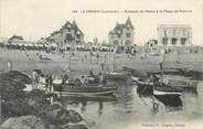 44 Loire Atlantique CPA FRANCE 44 "Le Croisic, Barques de pêche à la plage de Port Lin"