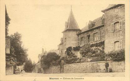 / CPA FRANCE 19 "Meymac, château de Lamazière"