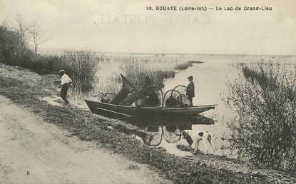 CPA FRANCE 44 "Bouaye, Le Lac de Grand Lieu"